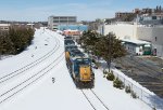 CSXT 1712 Leads M426's Power on the Wye in Portland